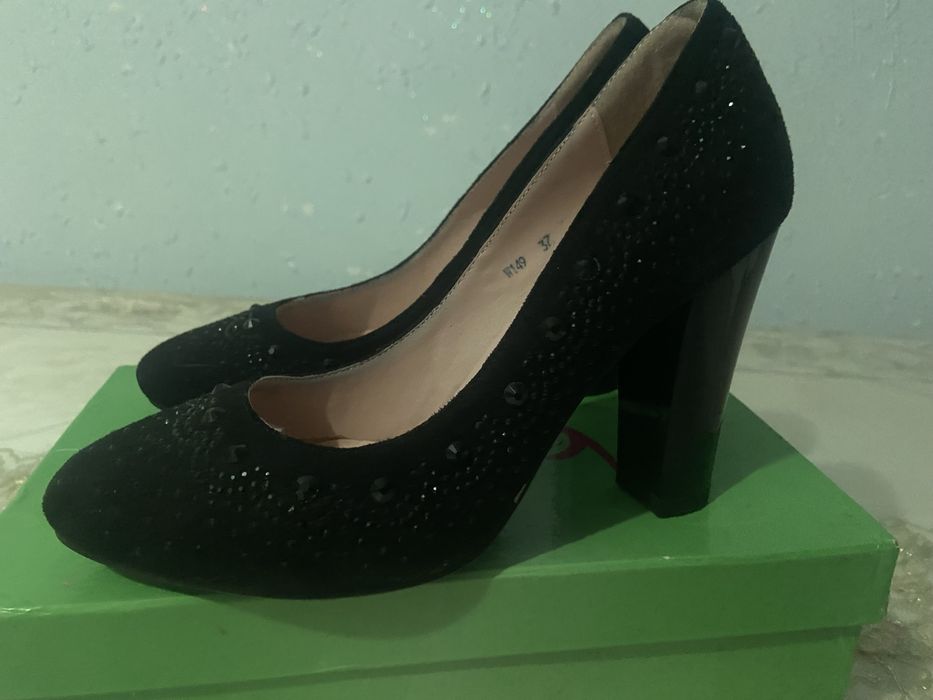 Чорний Вечерний Туфли