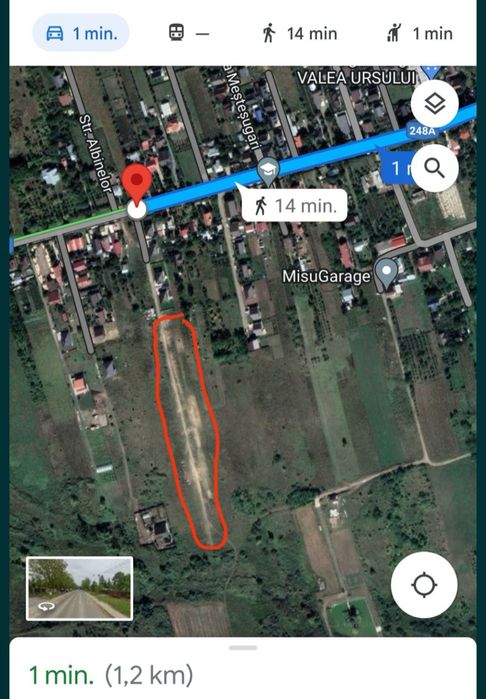 Vand teren intravilan,Mirosalava,Valea Ursului,4738mp