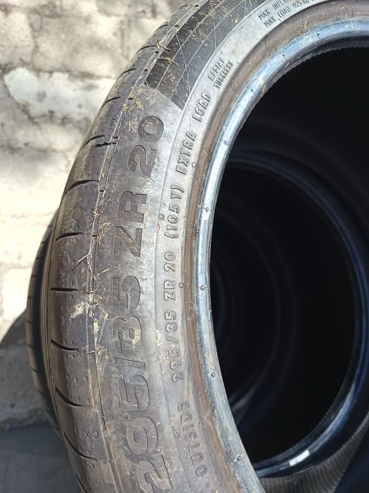 Anvelope vara 295 35 20 și 255 40 20 continental 2023 6mm