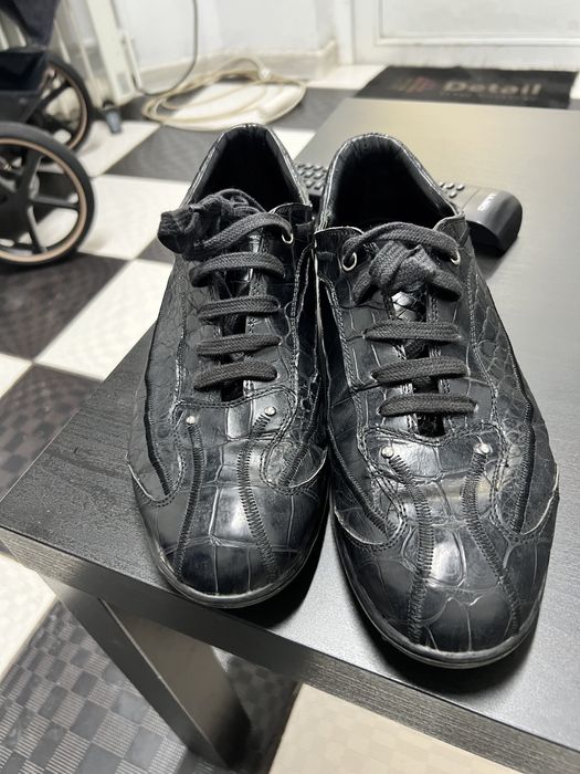 Крокодиловые туфли