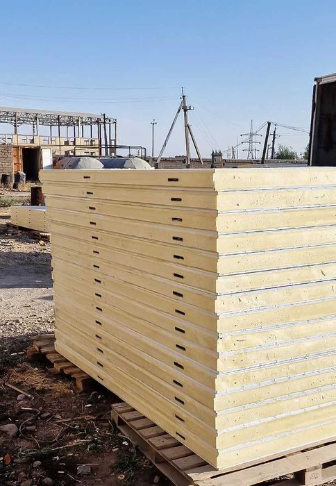 Сэндвич панели из ППУ | Sendvich panel