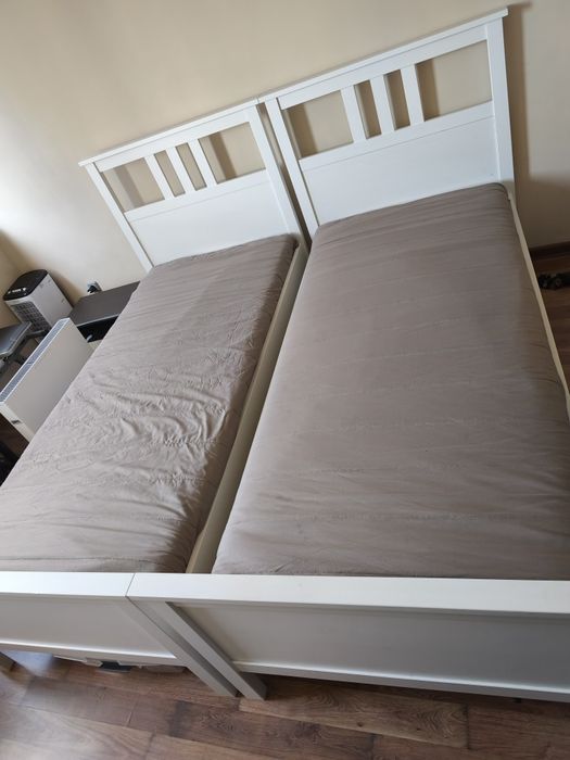 Легла от ИКЕА HEMNES- Заедно с Матраци и Подматрачни Рамки