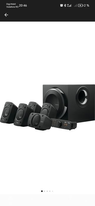 Boxe Logitech 5.1 Z906, 500W RMS