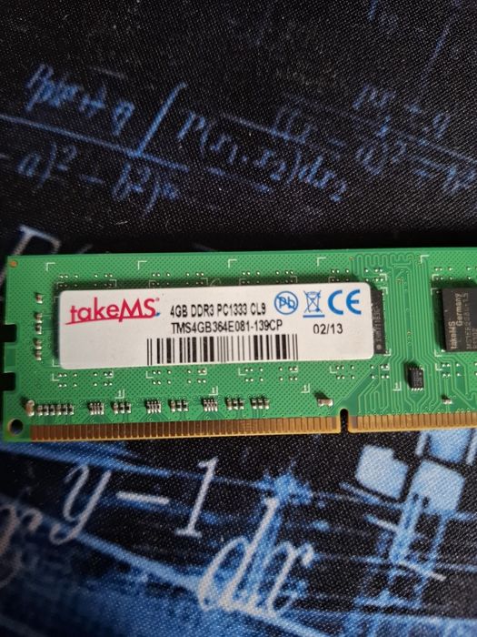 Memorie ram 4gb ddr3 1333