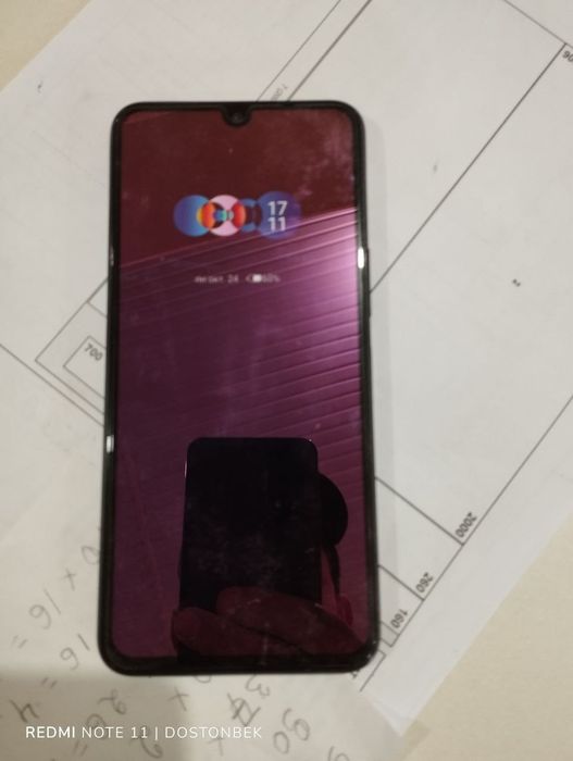 Infinix Note 11. Xotira 6+3 ga 128gb yangi 1 oy  bo‘ldi obmen xam bor