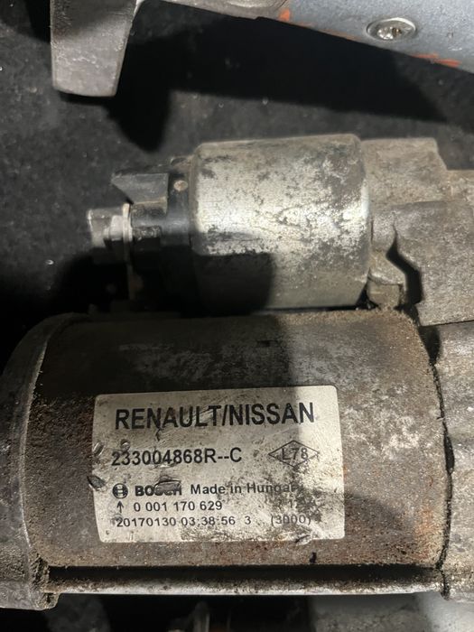 Стартер Рено 1.5 1.6 Дизел 1.2 1.6 бензин 2010-2022г.