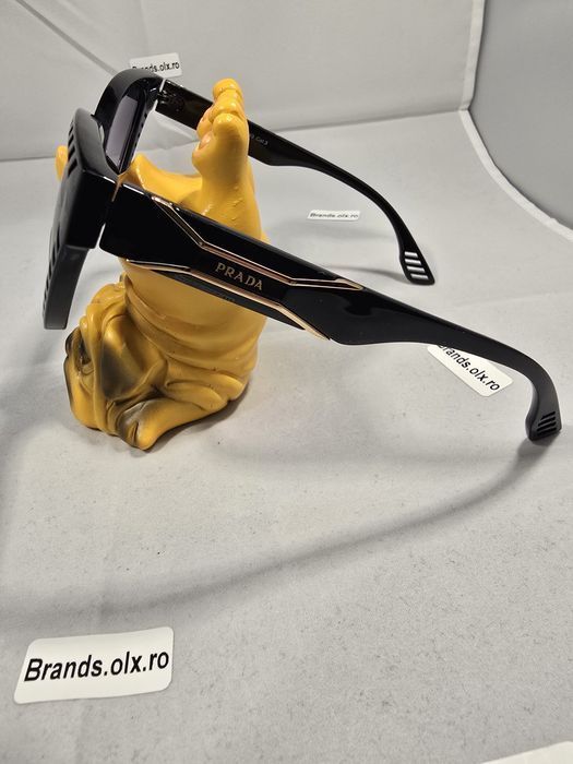 Ochelari de soare Parda, Cat Eye Black, 1021, made in Italy