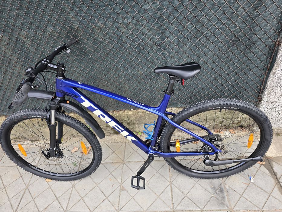 Trek Marlin 4 29 цола XL размер рамка Дискови спирачки Tektro Алуминиев велосипед 2х7 скорости