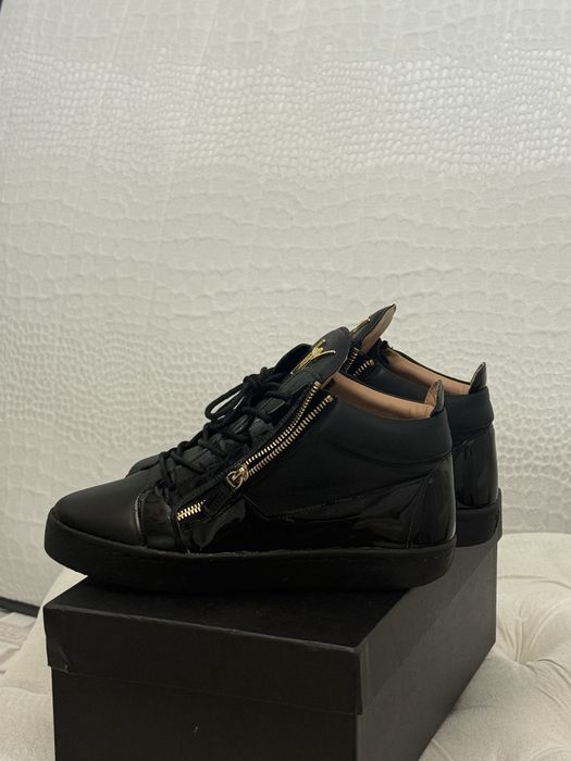 Giuseppe Zanotti Черни High-Top Кецове
