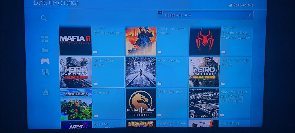 Пс4 слим прошитая / Playstation 4 SLIM