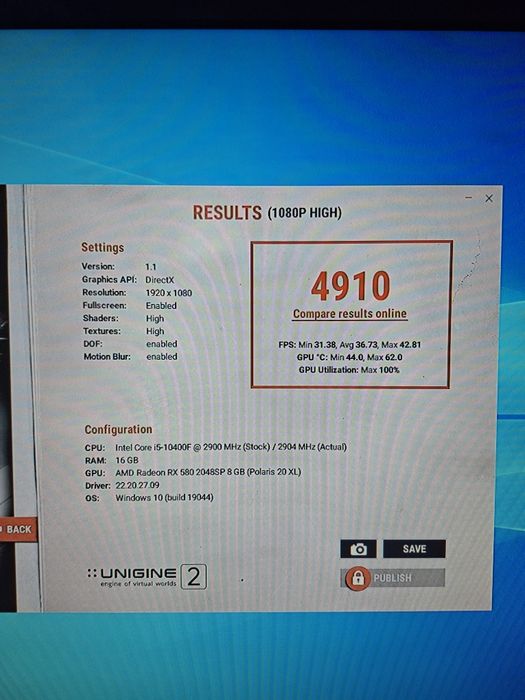 RX 580 8GB (новая)