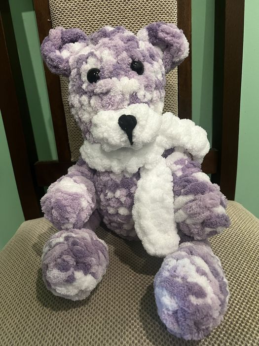 Ръчно изработено плюшено мече