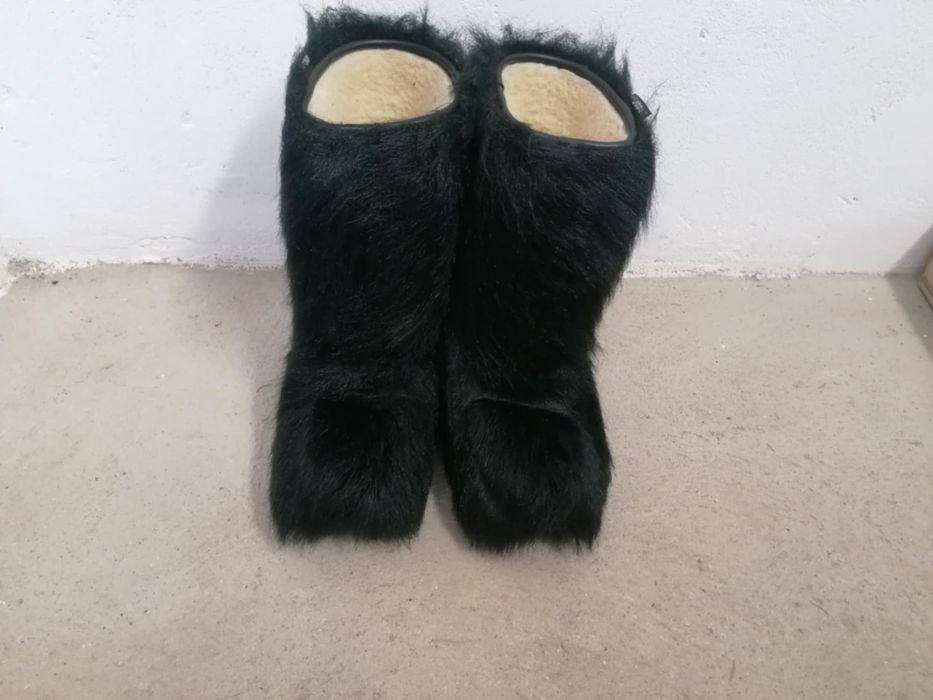 Ски с автомати и ски обувки