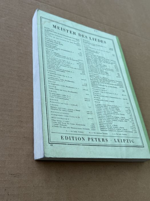 Franz Schubert. Lieder band I