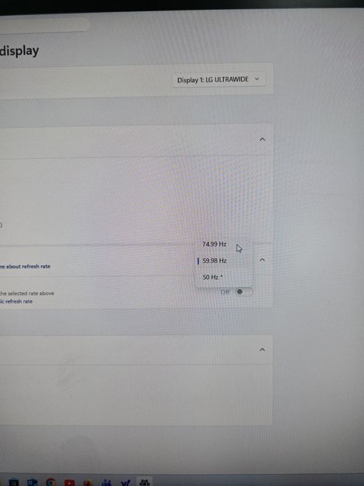 Monitor LG ultrawide de 29inch
