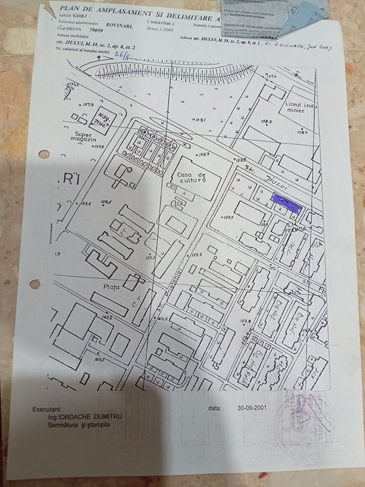 Vând apartament în Rovinari