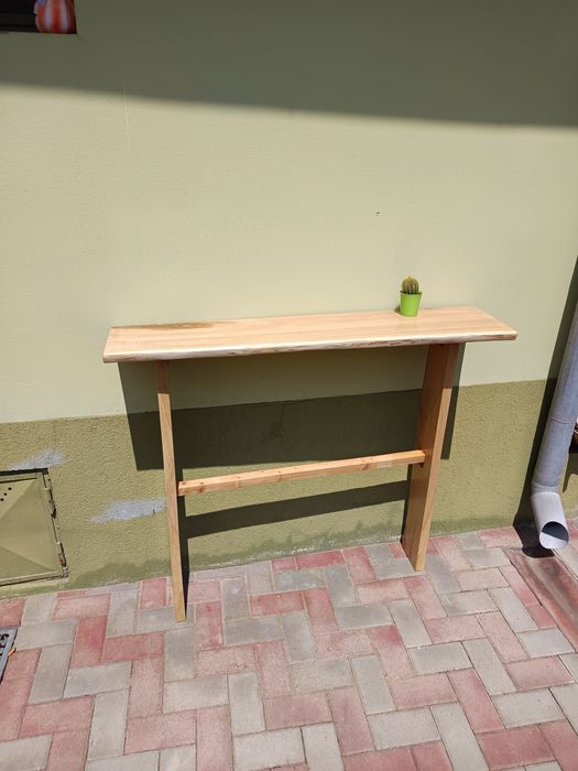 Comoda , consola , măsuță îngustă hol stejar
