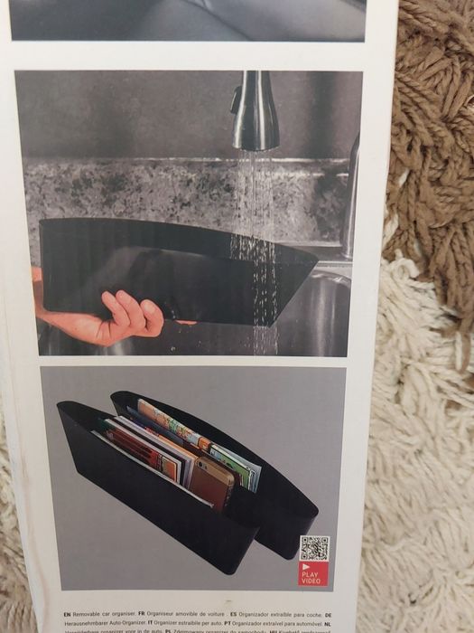 Set 2 organizatoare pentru mașină