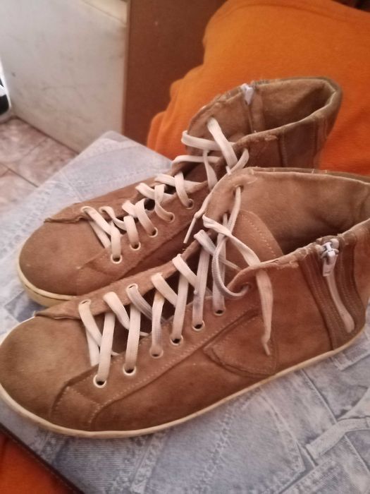 Кецове от естествен велур +подарък