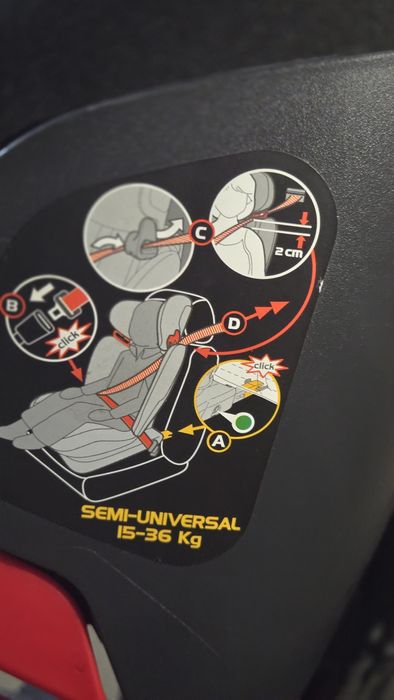 Scaunul auto Peg Perego, Viaggio 1-2-3 Via, cu Isofix, stare excelenta