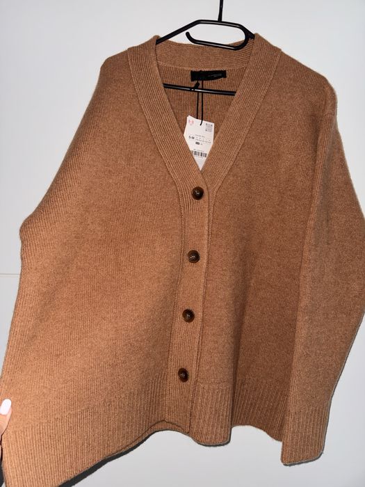 Cardigan din lana 95% zara