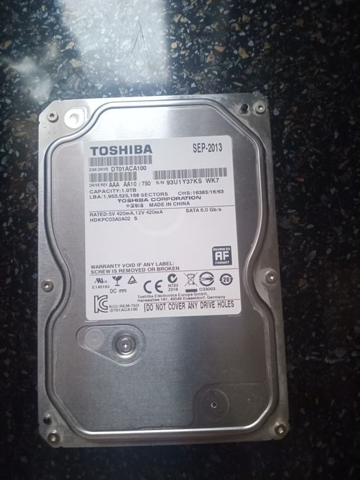 Жесткий диск 1тб