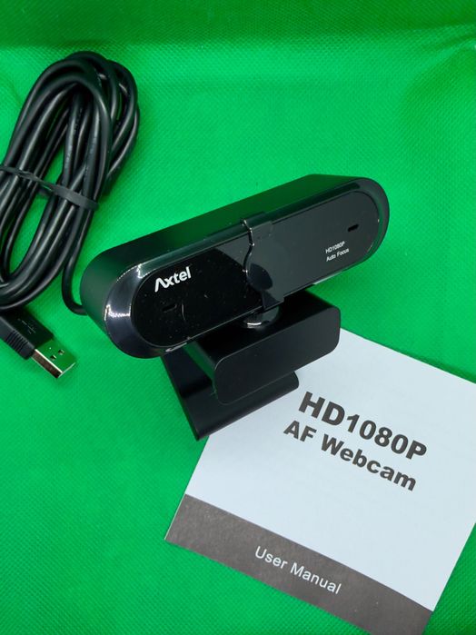 Webcam Axtel AX-FHD, Full HD 1080p, nou – nefolosit.