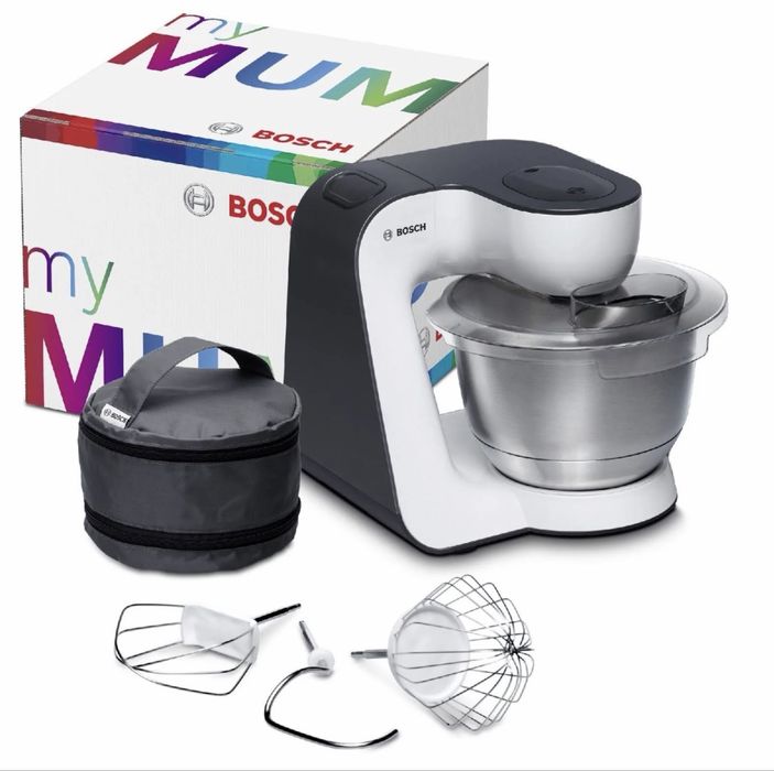 Masina de tocat Tefal si mixer planetar Bosh MUM5