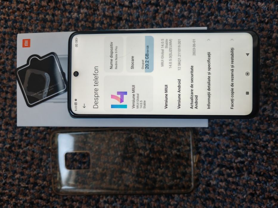 Vand telefon xiaomi note 9 pro/ huawei gt 2