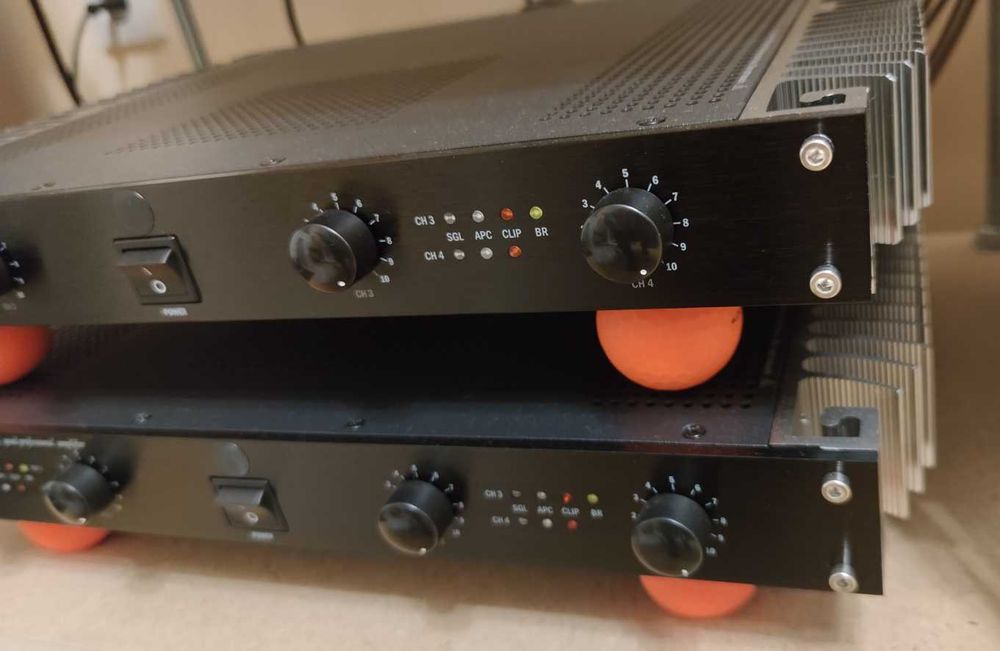 Нов усилвател / стъпало Apart Biamp Champ 4 (2 броя)