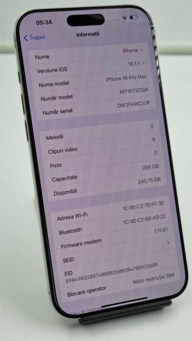 iPhone 16 Pro Max [Amanet Club Caro]