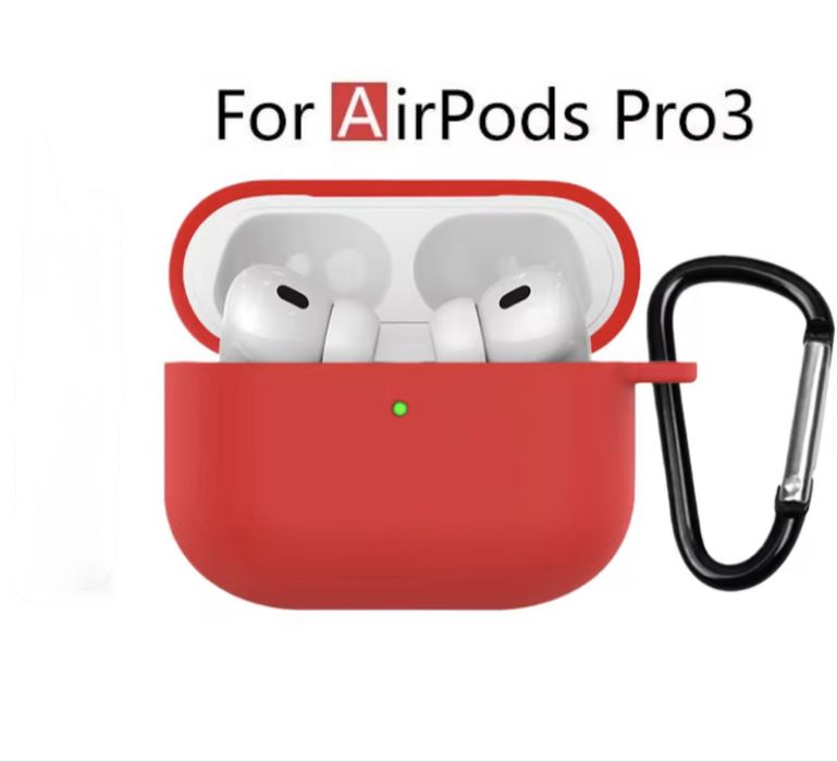 Husa Silicon Inel Metalic Pentru Casti Air Pods 3 Air Pods Pro 3