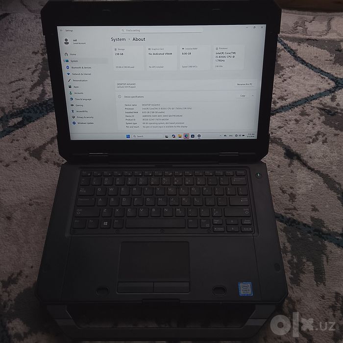 Dell Latitude 5424 Rugged — защищённый ноутбук