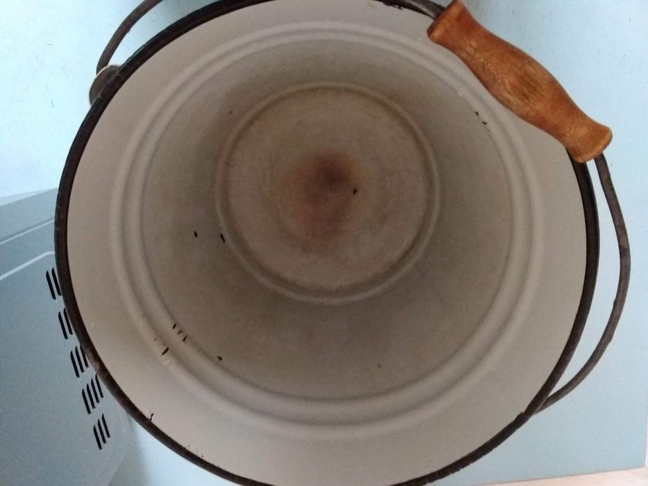 Чайники и ведра эмалированные