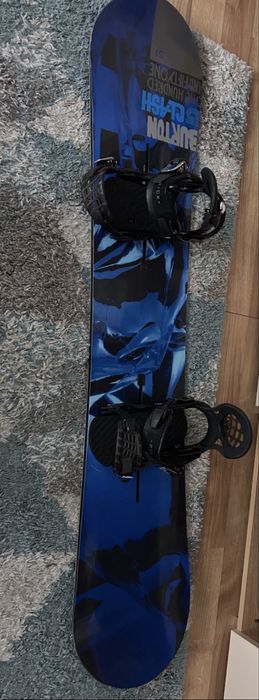 Burton Clash 151cm + Ride KS (marime M).
