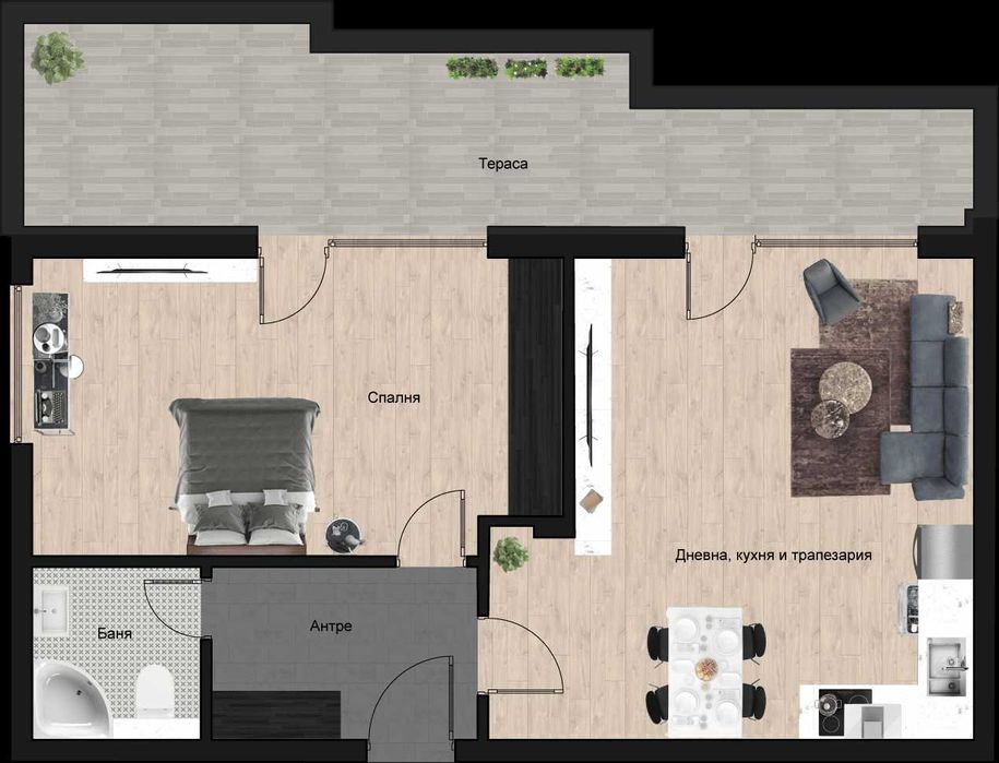 Продава се Двустаен апартамент в Пловдив, Кючук Париж - 100 кв.м за 1100 €/кв.м - Снимка #2