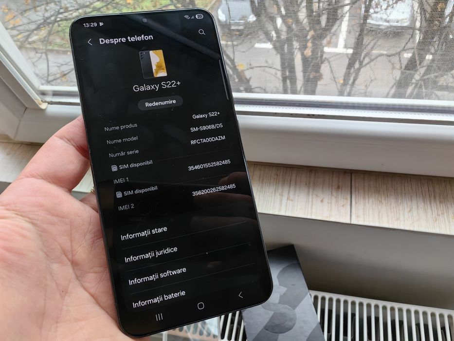 Samsung Galaxy S22+ Plus 5G * Android 16 * accept schimburi