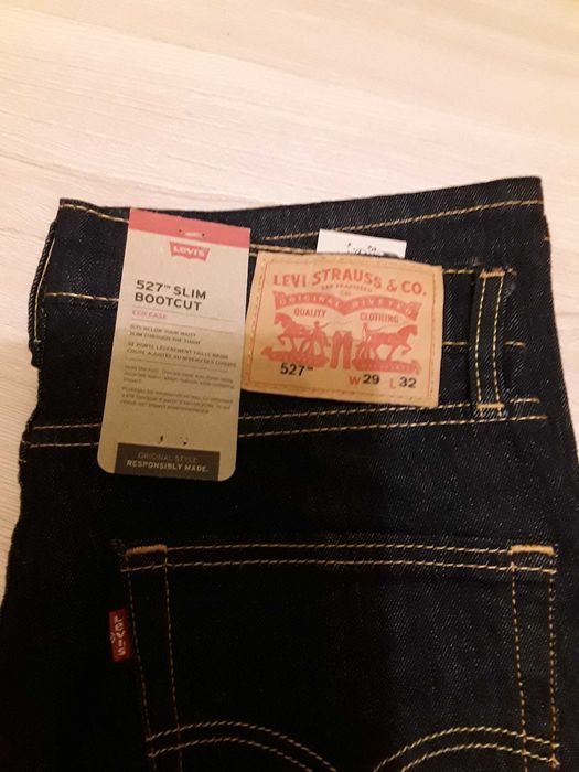 Blugi Levi's 527™ Slim Bootcut,bleumarin,noi