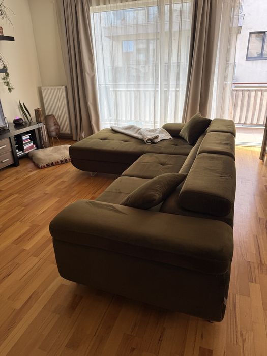 Colțar extensibil verde închis