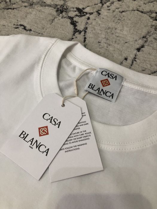 Tricou Casa Blanca Alb Marimea M