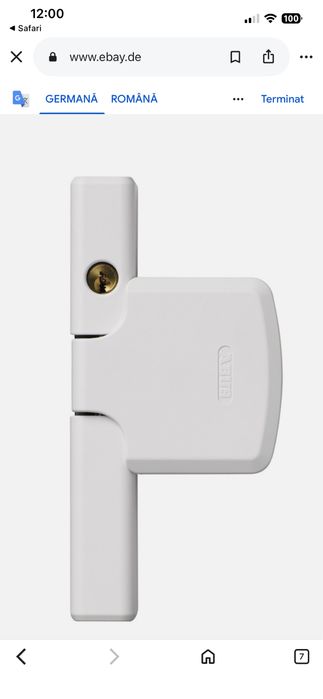 Siguranta Geam ABUS FTS 206 Siguranta 10/10