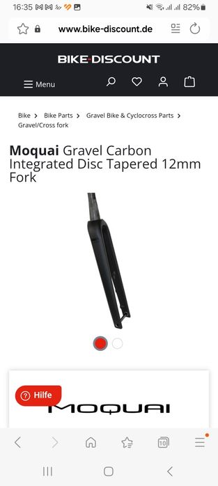 vand furca carbon pt gravel sau cursiera