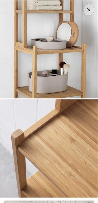 Etajera bambus Ikea