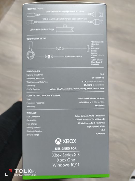 Casti Stelseries Artics Nova 5X wireless White