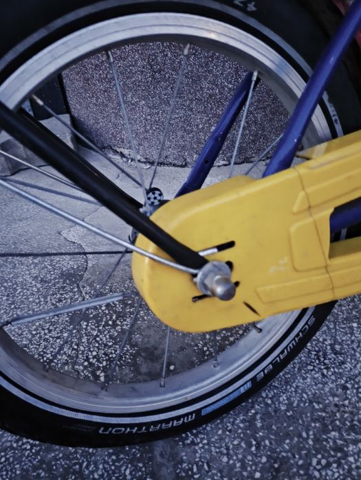 Bicicleta copii roti 16'/ stare buna/anvelope Scwalbe Marathon noi