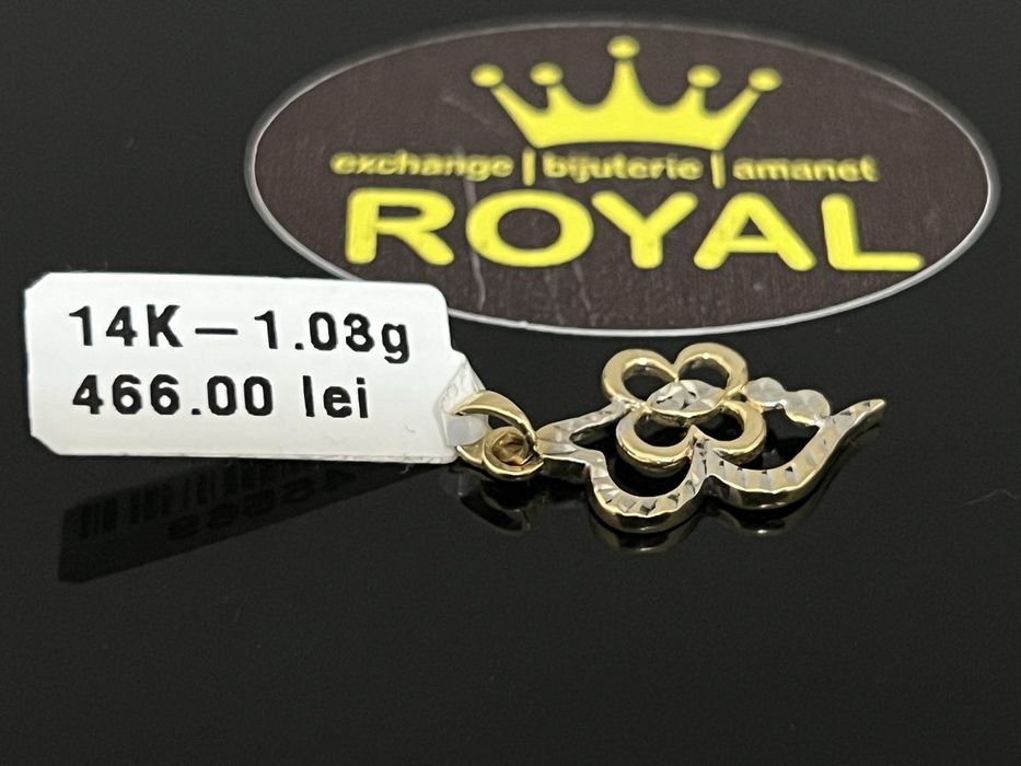 Bijuteria Royal CB : Pandant aur 14k 1,03 gr
