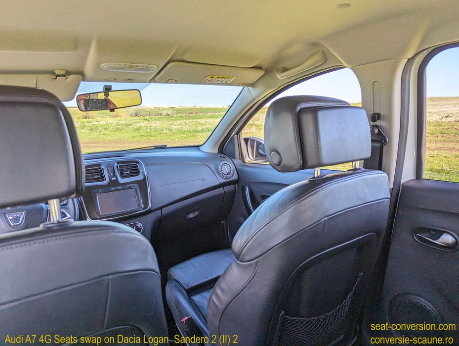 Sistem adaptare scaune de Audi A7 4G pe Logan Duster Sandero