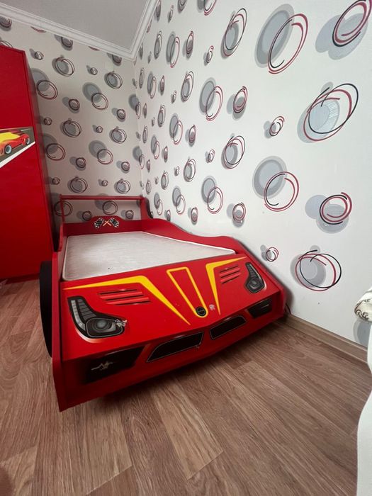 Шкаф и кровать бу