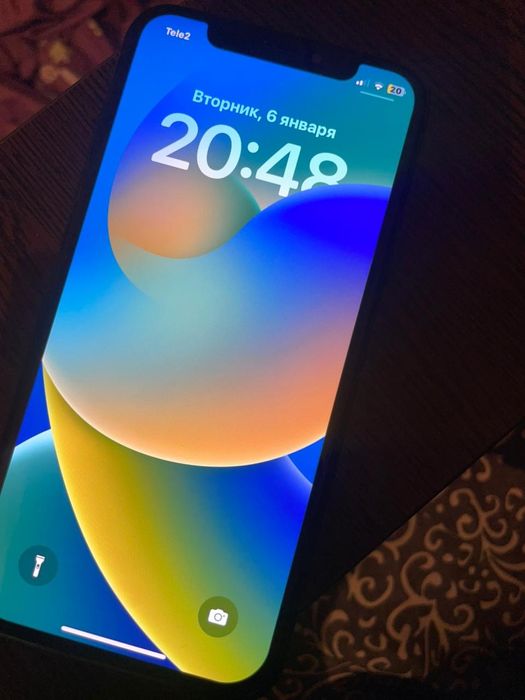 Айфон х в хорошем состоянии