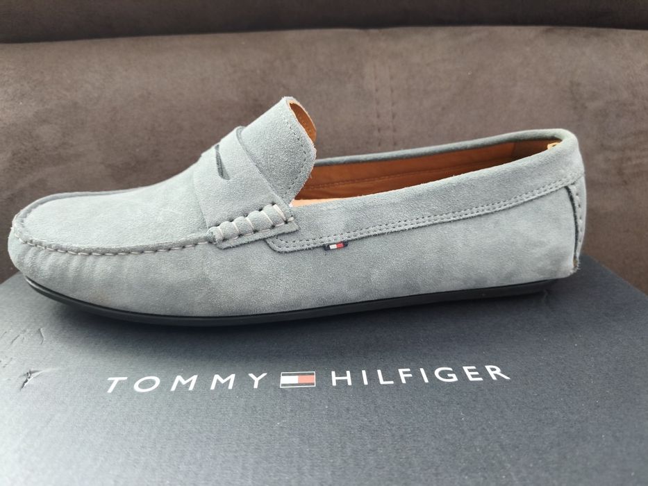 Кожени мокасини Tommy Hilfiger- нови 42номер